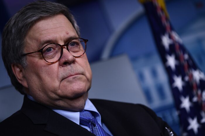 U.S. Attorney General, Barr, resigns