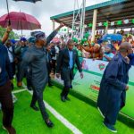  Sen. Abiru supports traders with N62m grants, inaugurates projects in Lagos