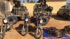 Troops eliminate 20 terrorists, capture 4 gun trucks in Borno  Army
