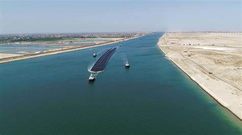 Egypt begins expansion of Suez Canals southern stretch