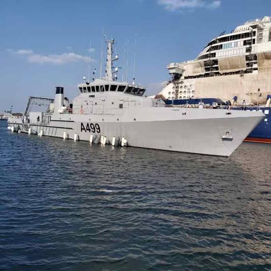 Navys newest offshore survey vessel begins homeward voyage to Nigeria