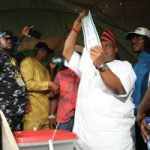  Ademola Adeleke votes, hails INEC, security agencies