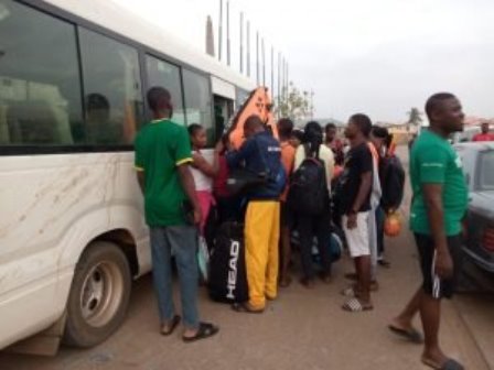 Team Kwara departs for Edo with 233-man contingent