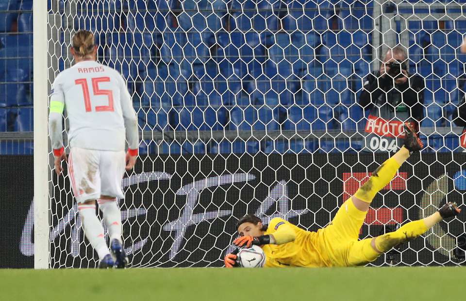 UEFA: Captain Ramos misses 2 penalty kicks as Spain draw with Switzerland