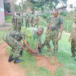  NADCEL 2022: Garrison commander embarks on tree planting in barracks