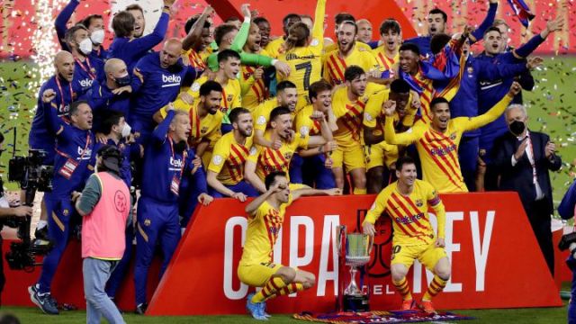 FC Barcelona thrash Athletic Bilbao to win 31st Copa del Rey title