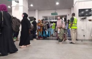102 returnees aboard Tarco airline from Port Sudan