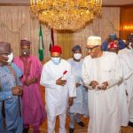  Buhari hosts Tinubu, other APC founding fathers to dinner