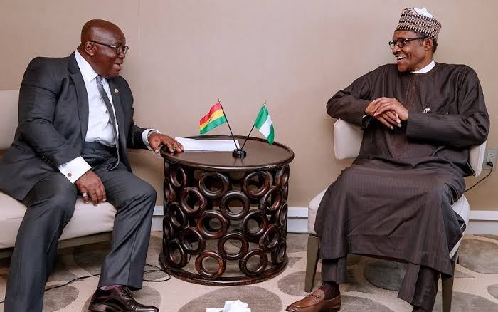 Buhari holds closed-door meeting with Ghanaian president