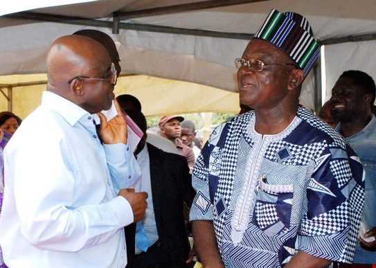 Gov. Ortom salutes David Mark @ 73