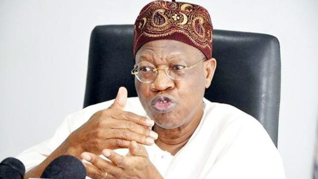 FG is addressing job creation for youths  Lai Mohammed