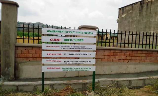 Insecurity: Osun govt. toconstructperimeter fence inpublic schools