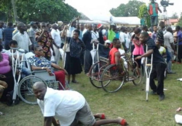 AIbom govt. donates multi-million Naira equipment to PWDs