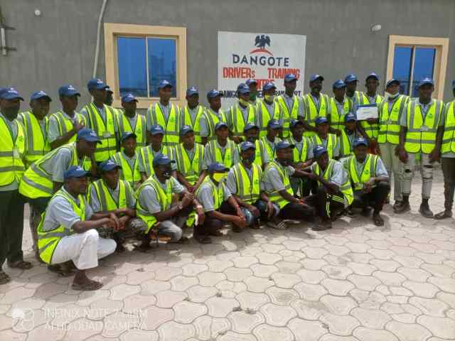 Dangote Cement inaugurates drivers training centre