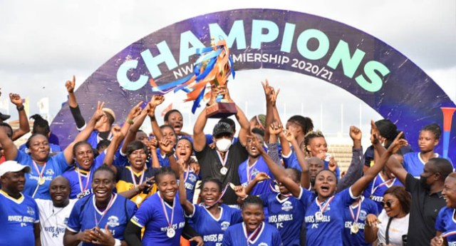 Rivers Angels win Nigeria Women Football League