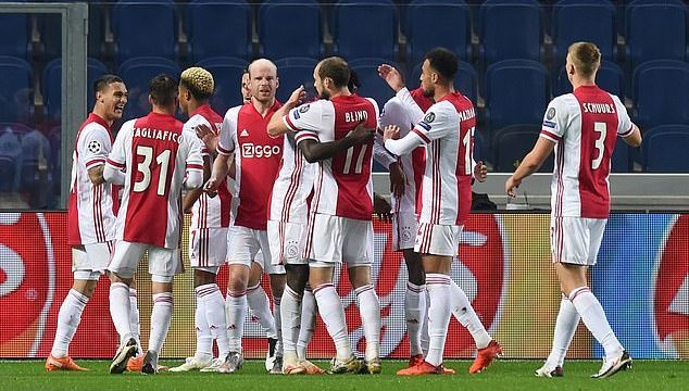 Ajax players test positive for COVID-19 on eve of UCL game