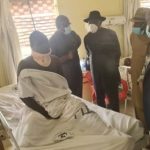  Auto crash: Jonathan visits injured police officer in hospital