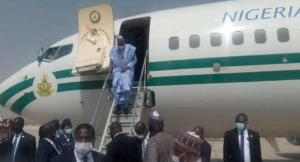 Buhari arrives Maiduguri to inaugurate power, other projects