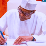  Buhari redeems pledge of house allocation to 1994 Super Eagles