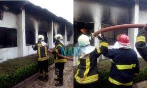 Fire guts EFCCs Enugu office