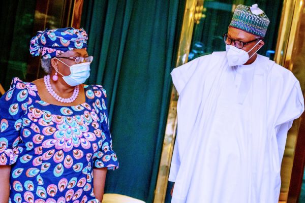 Buhari to Okonjo-Iweala: Were happy you made it, but you also earned it