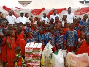 Easter: Club donates N300, 000 food items to orphanage home